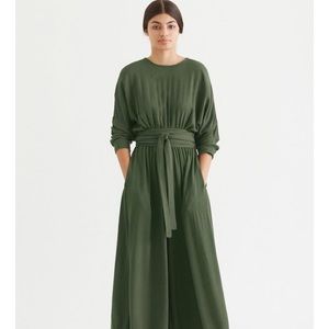 ⚡️BLACK CRANE⚡️wool blend wide leg jumper jumpsuit